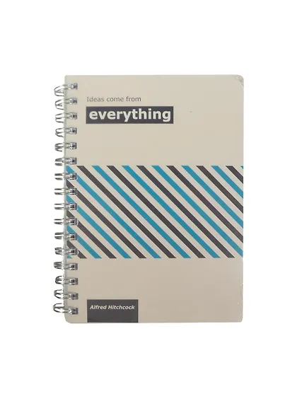 Блокнот А6 96л "Ideas" пласт.обл., бок.спираль, скругл.углы, IN FOLIO - фото 1