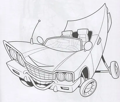 Любимые раскраски. Машины и танки - фото 3