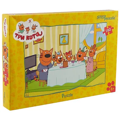 Пазл Три кота (АО СТС ) Step puzzle 160эл - фото 2