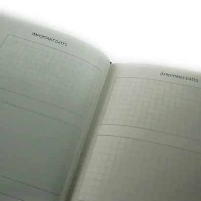 Ежедневник недатированный "Twist", А5, 136 листов, гранатовый - фото 4