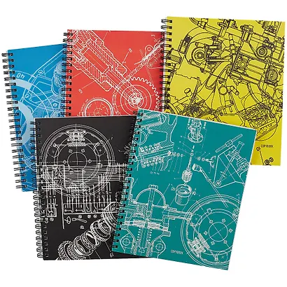 Тетрадь в клетку Listoff, "Чертежи", 96 листов, в ассортименте - фото 7