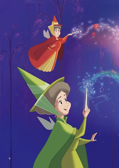 Спящая красавица. Сказка о любви. Книга для чтения с цветными картинками - фото 9