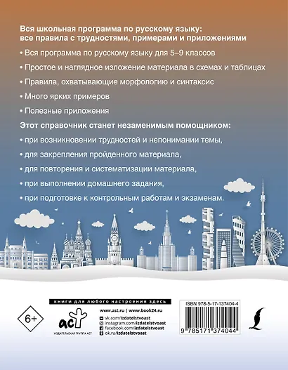 Вся школьная программа по русскому языку: все правила с трудностями, примерами и приложениями - фото 2