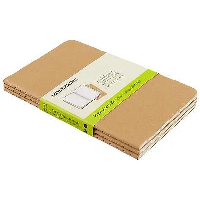 Набор книг для записей Moleskin Cahier Journal Pocket, 3 штуки, мягкая обложка, 32 листа, А6 - фото 2