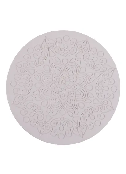 Барельеф гипсовый для творчества МАСТЕР РУБИК, MASTER RUBIK Мандала-Счастье - фото 1