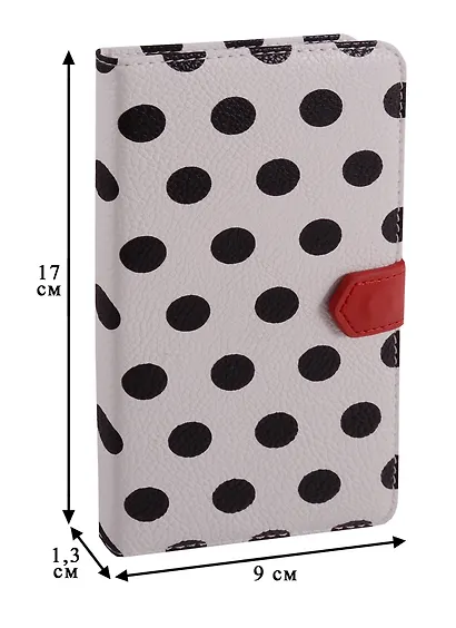 Записная книжка А6+ 96 листов "Charm" в горошек - фото 2