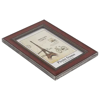 Фоторамка «Тёмное дерево с жёлтой каймой», 10 х 15 см - фото 2