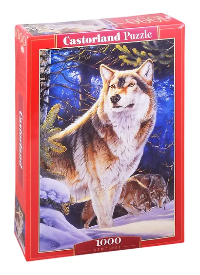 Пазл Страж. Волк, 1000 деталей Castor Land C-104062 - фото 1