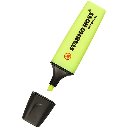 Текстовыделитель Stabilo, Boss Original, желтый 2-5 мм - фото 2