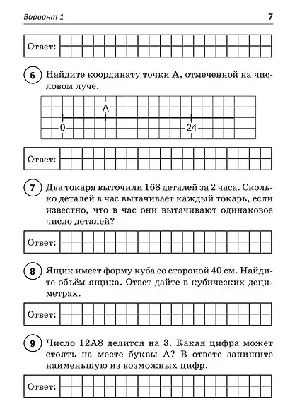 ВПР. Математика. 5 класс. По новой Демоверсии - фото 5