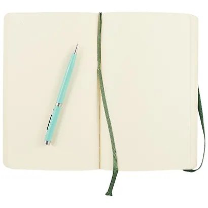 Записная книжка Moleskin Classic Soft Large, зелёная, 96 листов, А5 - фото 3