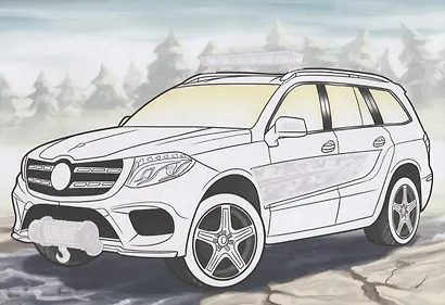 Внедорожники (с наклейками) - фото 3