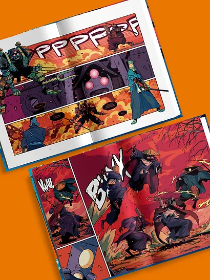 Yojimbot: Стальной снег. Графический роман. Том 3 - фото 7