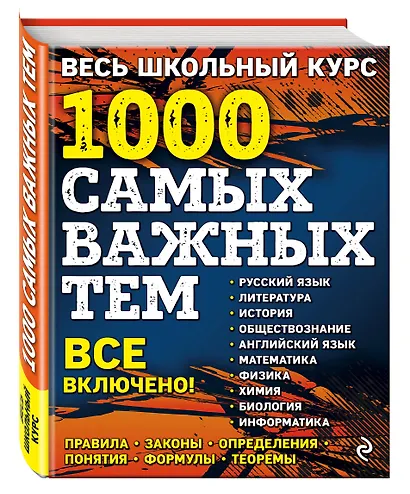 Весь школьный курс. 1000 самых важных тем - фото 3