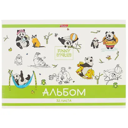 Альбом для рисования Hatber, "Забавные истории", А4, 32 листа, в ассортименте - фото 3