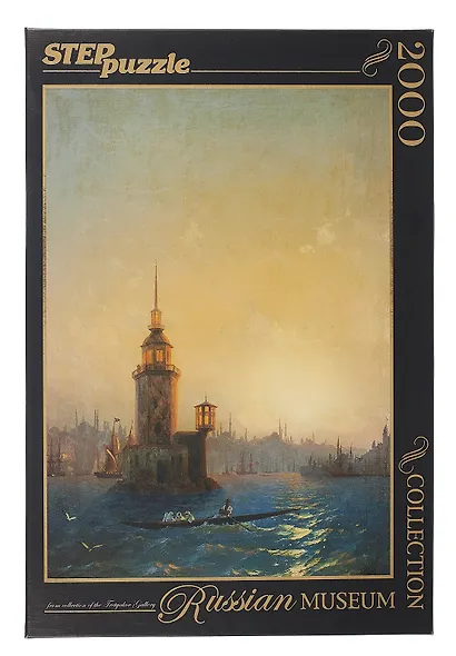 Пазл Step Puzzle, Русский музей, Вид Леандровой башни в Константинополе, 2000 элемементов - фото 2