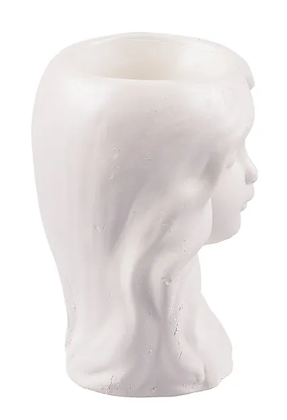 Фигурное кашпо Милая девушка (гипс) (11х7х6) (9396934) - фото 2