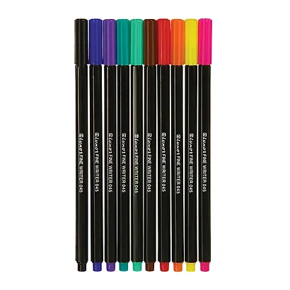 Ручки капиллярные 10 цветов "Fine Writer 045" 0,8 мм, Luxor - фото 5