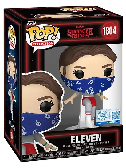 Фигурка Funko POP! TV Stranger Things S5 Eleven with Bandana (Floating) (Exc) (1804) 89147 - фото 2