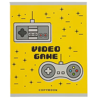 Тетрадь в клетку Listoff, Video game, 48 листов, в ассортименте - фото 4