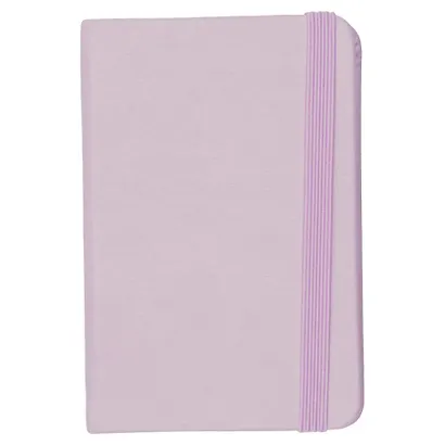 Записная книжка А7 80л лин. "Joy Book. Ежевичное суфле" иск.кожа, тонир.блок, скругл.углы, ляссе, резинка, карман на задн.форзаце - фото 3