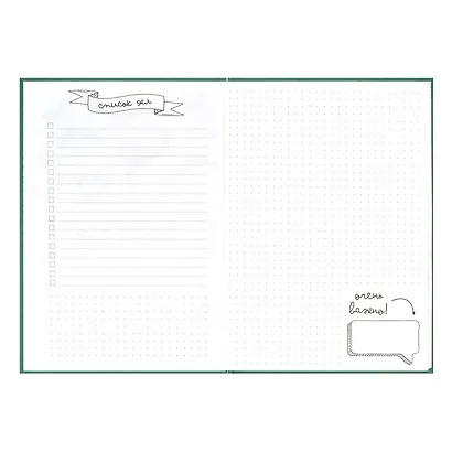 Книга для записей А5 96л "КОНТЕНТ" 7БЦ, мат.ламинация, выб.лак, дизайнерский блок - фото 5