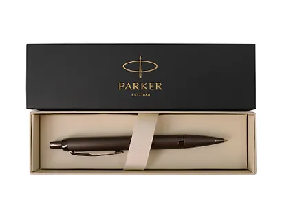 Ручка шариковая "IM Professionals Monochrome Titanium" синяя, Parker - фото 1