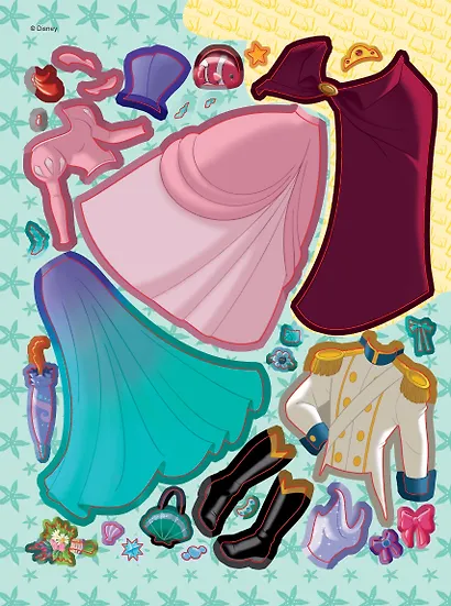 Принцесса Disney. Королевская мода. НП № 1804. Наряди принцессу! - фото 8
