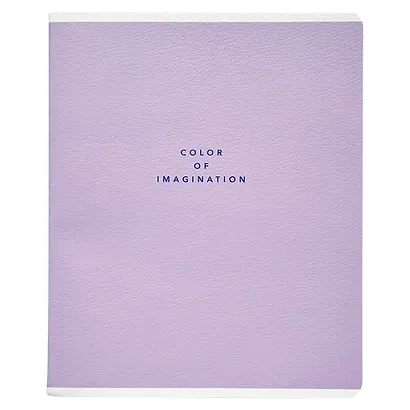 Тетрадь 48л кл. "Block", сиреневый, скрепка, карт.обл., микротекстурирование, ламинация - фото 1