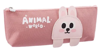 Пенал на молнии с лапками Animal World (ПВХ) (23,5х8) - фото 2
