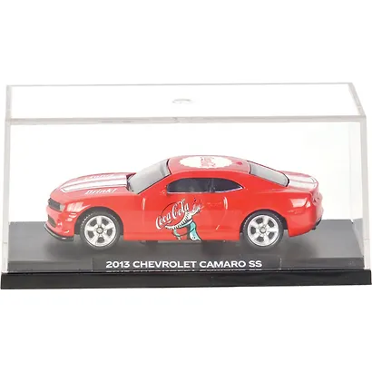 450029 Машинка литая коллекционная Motor City - Die-сast модель Coca-Cola 2013 Chevrolet Camaro SS, масштаб 1:64 (металлическая), возраст 14+ - фото 4