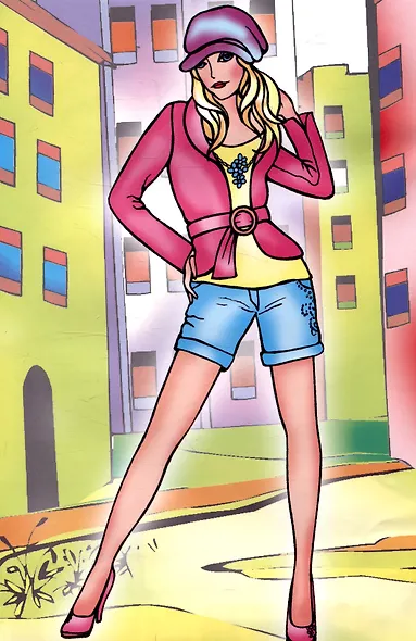 Книжка-раскраска Модницы-2 - фото 3