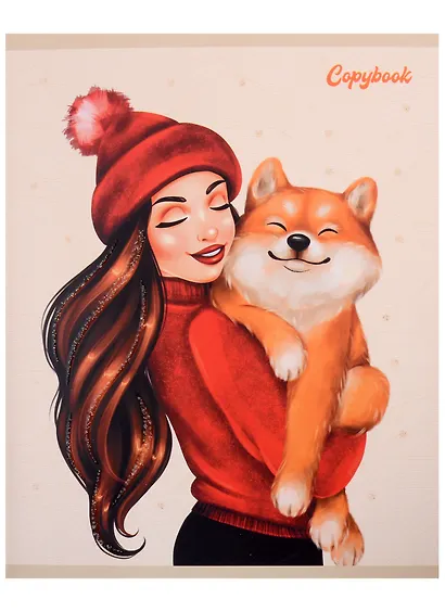 Тетрадь в клетку Listoff, "Лучшие друзья", 48 листов, в ассортименте - фото 5