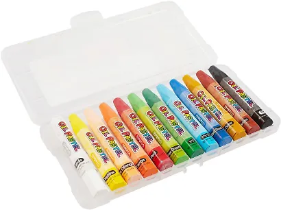 Пастель масляная 12цв "ArtStory", пласт.уп., Crown - фото 4