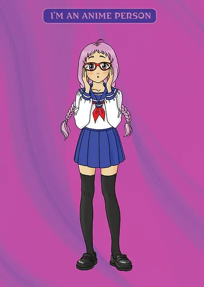 Блокнот «Манга», А4, 80 страниц, в точку - фото 1