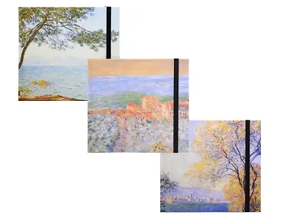 Скетчбук "К.Моне" 230*220, 50 листов, 160г/м2, твердая обложка, в ассортименте - фото 1