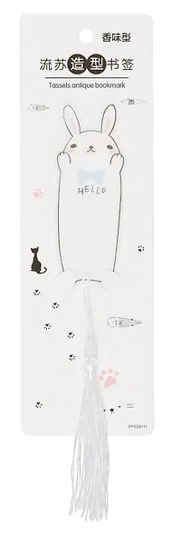 Закладка для книг пластиковая "Милаши", с кисточкой, ассорти - фото 5