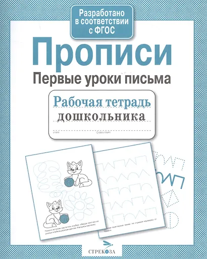 Прописи. Первые уроки письма - фото 4