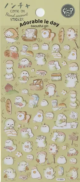 Наклейки Птички - фото 1