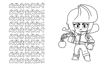 Топ-раскраска. По самым популярным играм - фото 7