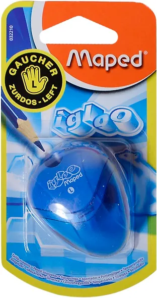Точилка «I—Gloo», 1 отверстие, пластик, Maped, для левшей, с контейнером - фото 2