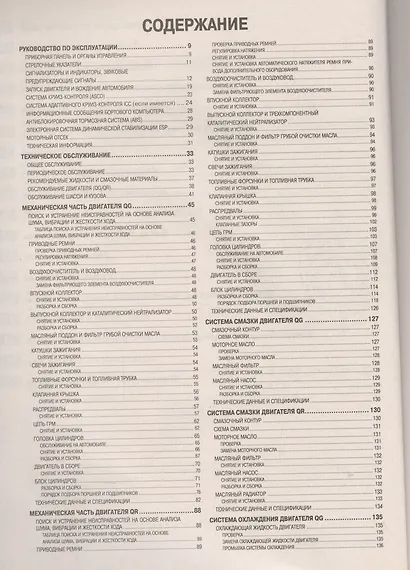 Nissan Primera. Модели P12 выпуска с 2001года с бензиновыми QG16DE, QG18DE, QR20DE. Руководство по эксплуатации, устройство, техническое обслуживание и ремонт - фото 2