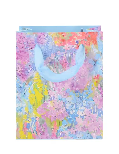 Пакет А6 14*11*6,5 "Цветы" жен., бум.мат.ламинат - фото 1