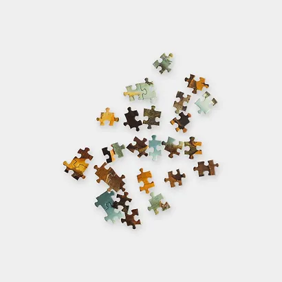 Пазл Брейгель Фламандские пословицы (1000 деталей) - фото 6