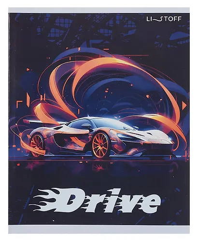 Тетрадь 48л кл. "Драйв" мел.картон, ассорти - фото 2