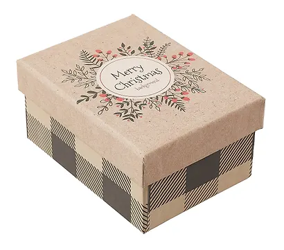 Коробка подарочная "Mix"11,5*9см, Новый год, ассорти, картон - фото 9