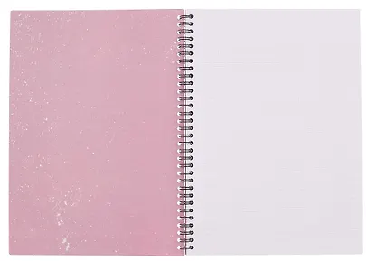 Тетрадь А4 96 листов в клетку "Blossom. Peonies on black", на спирали - фото 2