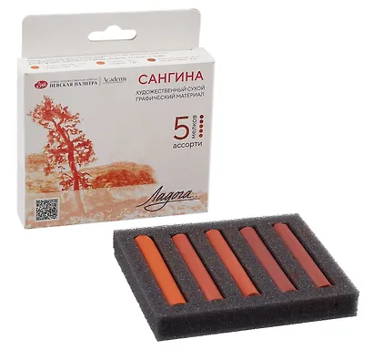 Сангина 05цв "Ладога" 65мм, к/к, ЗХК - фото 3