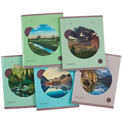 Тетрадь в линейку Listoff, "Гармония", 96 листов, в ассортименте - фото 7