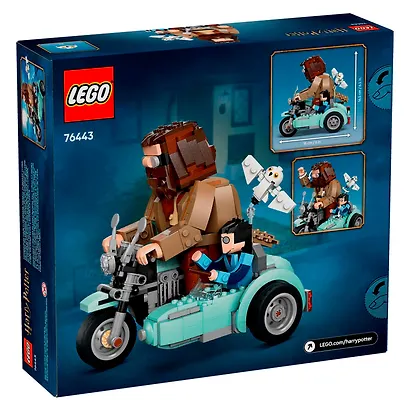 LEGO Harry Potter: Поездка Хагрида и Гарри на мотоцикле, 617 деталей (76443) - фото 3